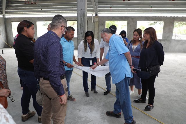 Concluyen trabajos de estructura en nueva sede del TE en La Chorrera