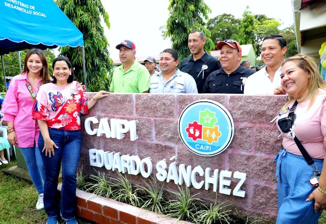 Con la reinauguración de cuatro CAIPI en Veraguas, más de 130 niños y niñas reciben estimulación temprana