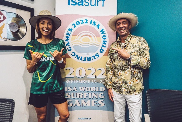 Presidente de la ISA, Fernando Aguerre, y la tres veces campeona de los ISA World Surfing Games, Sally Fitzgibbons, son nombrados para comisiones olímpicas.