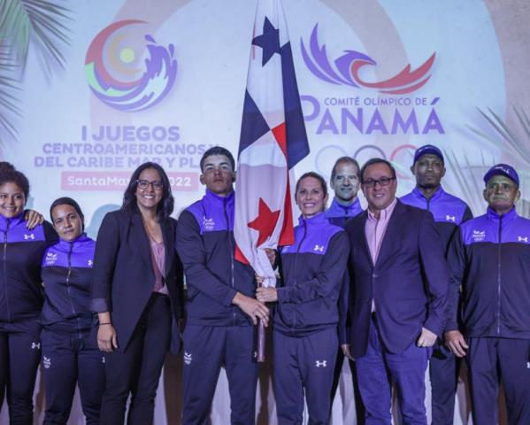 Panamá presenta la Delegación Nacional para los I Juegos Centroamericanos Mar y Playa, Santa Marta 2022