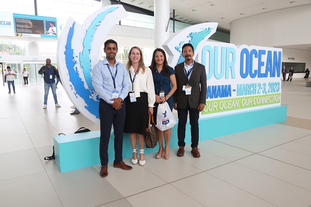 SENACYT participa en la conferencia internacional Our Ocean 2023