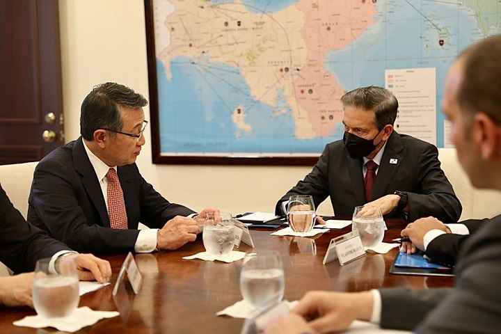 Reunión de alto nivel entre el presidente Cortizo Cohen y la asociación de de Dueños de Armadores de Buques de Japón