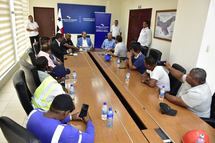 Se evita la paralización de labores en el proyecto habitacional Miguel “Micky” Sierra en San Miguelito