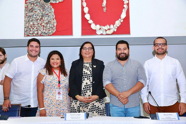 Tribunal Electoral y Unión Internacional de Juventudes Socialistas, exhorta la participación de jóvenes en política