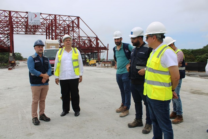 MOP: Vista técnica al Viaducto de La Chorrera realiza el MOP y el BCIE