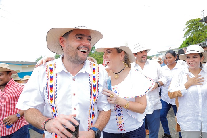 Voto2024: Carrizo y Torrijos juntos, pero no revueltos en el Festival del Manito de Ocú