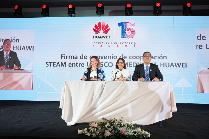 Huawei, una alianza educativa y un repaso de su presencia en Panamá