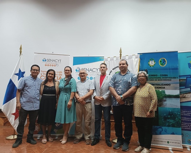 SENACYT: Realizan Café Científico en el Centro Regional de Veraguas de la UP sobre el Golfo de Montijo y el Parque Nacional Coiba