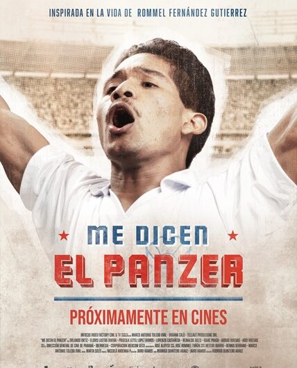 Revelan el póster oficial de «Me dicen el Panzer», la película inspirada en la vida de Rommel Fernández Gutiérrez