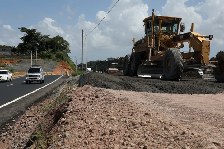 La Ampliación a ocho carriles de la vía Puente de Las Américas – Arraiján alcanza un 80% de avance