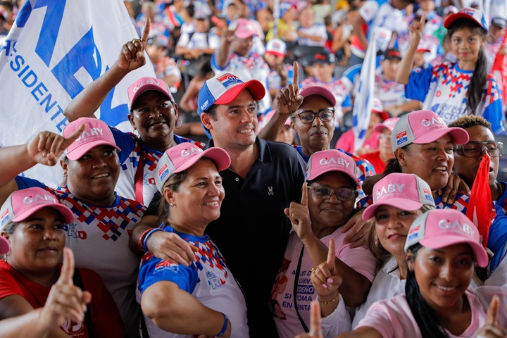 Voto2024: Gaby Carrizo le dedico el fin de semana a Panamá Norte