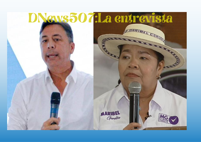 Voto2024: Los candidatos presidencial Maribel Gordón y Melitón Arrocha, hablan con DNews507 de Economía y Descentralización