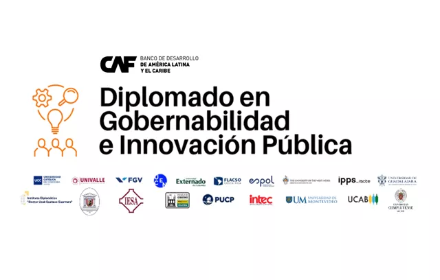 CAF lanza tercera edición del Diplomado en gobernabilidad e innovación pública