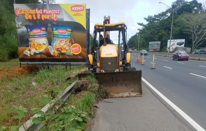 El Ministerio de Obras Pública realiza trabajos en Panamá Oeste, Herrera y Coclé