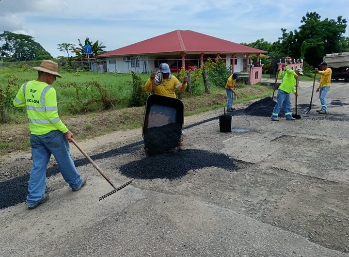 Ministerio de Obras Públicas avanza en proyectos viales en Bocas del Toro y Los Santos