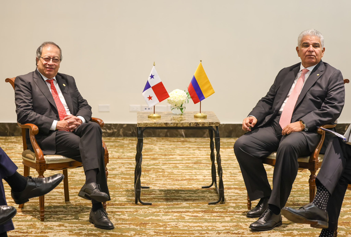 Mulino y Petro, sostiene reunión bilateral