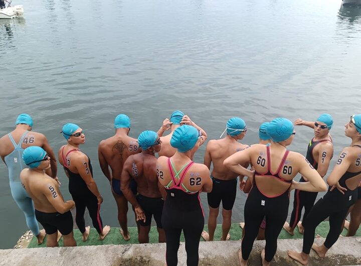 Nadadores participaron de la Vuelta Internacional a Colón 2024