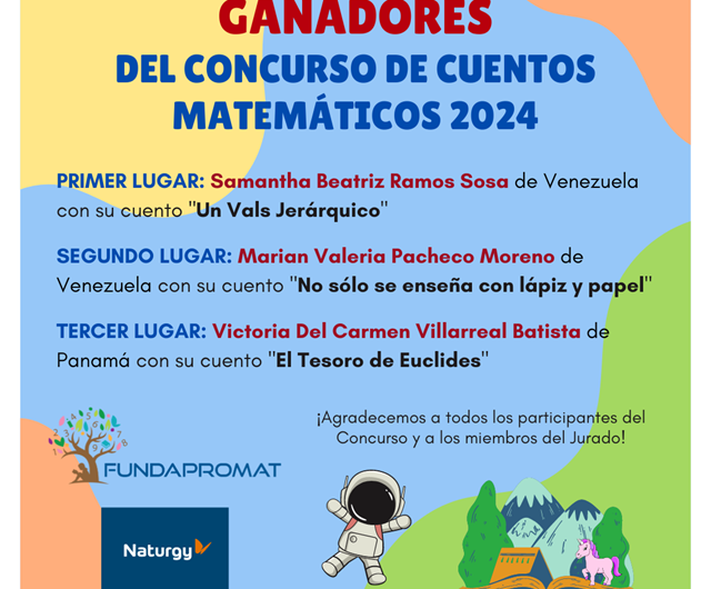 Victoria Villarreal: La Panameña que Brilló en el Concurso de Cuentos Matemáticos de FUNDAPROMAT 2024