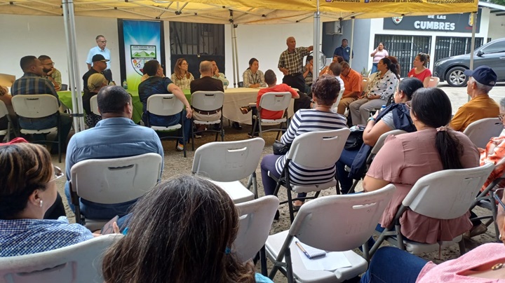 MOP participa en reunión interinstitucional para escuchar a comunidades en Las Cumbres