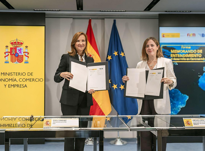 El BCIE y la Secretaría de Estado de Comercio de España firman acuerdo para fomentar el desarrollo económico en Centroamérica