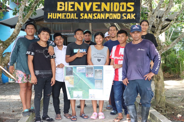 Se fortalece el monitoreo de tortugas marinas en el humedal San San Pond Sak